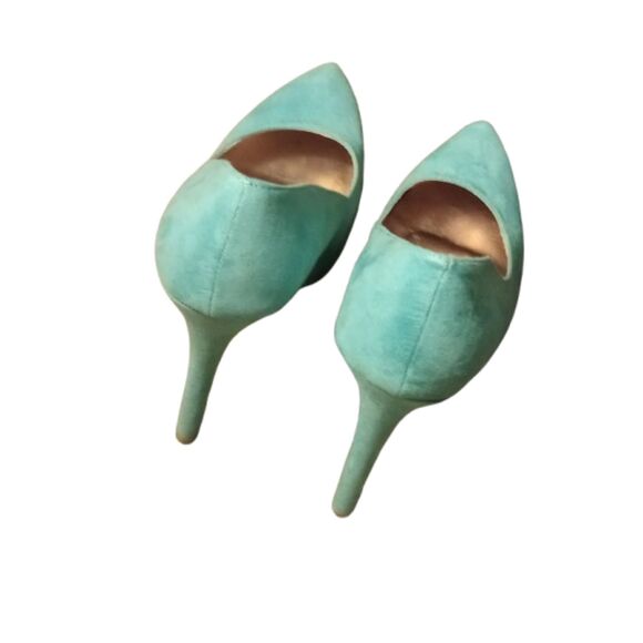 Charlotte Russe Women's Size 8 Seafoam Green Stilettos - Picture 4 of 6